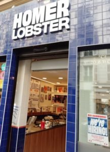 Homer Lobster LVF de la restauration