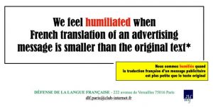 Les francophones humiliés par le mépris exprimé envers leur langue